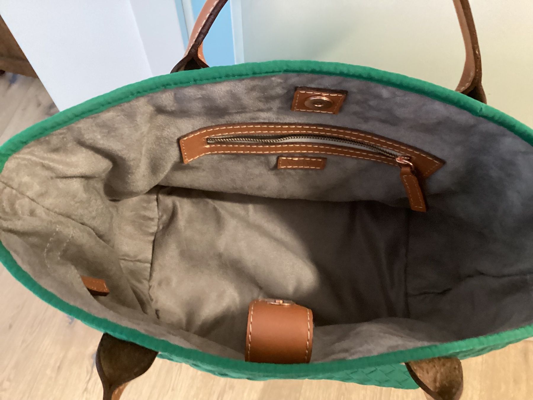 Taschen für Damen: Handtasche grün – Neu und originalverpackt aus kloten von sabitaurskahomestyli 5