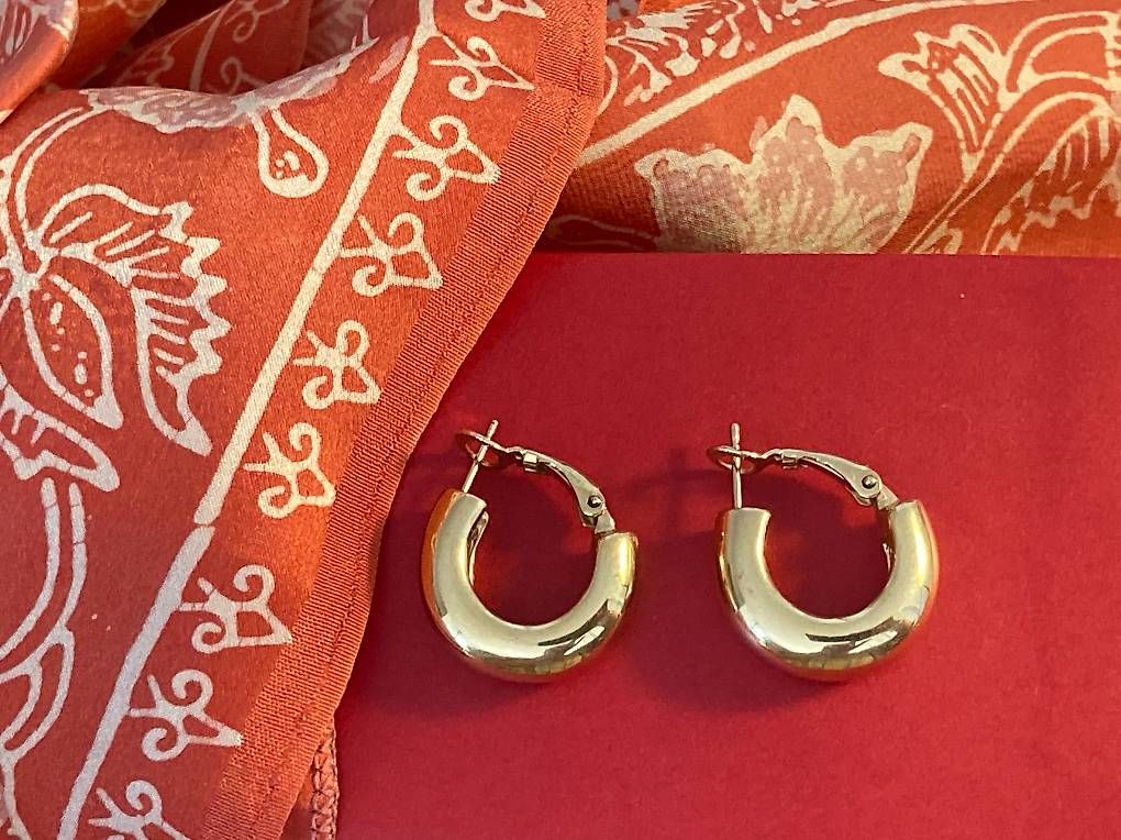 Orecchini pendenti & Orecchini a lobo: Ohrstecker, Creolen gold, Modeschmuck – Usato da St. Gallen venduto da jbr_q7tx 1