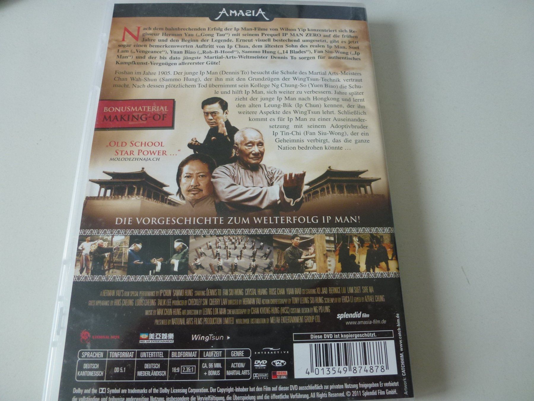 Tutti i DVDs: Ip Man Zero (Special Edition DVD) – Usato da Bern venduto da Frebo 1
