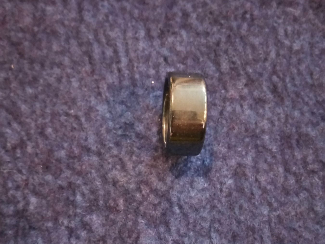 Ringe: Ring aus Glas schwarz – Neu (gemäss Beschreibung) aus Beckenried von Havacola 7
