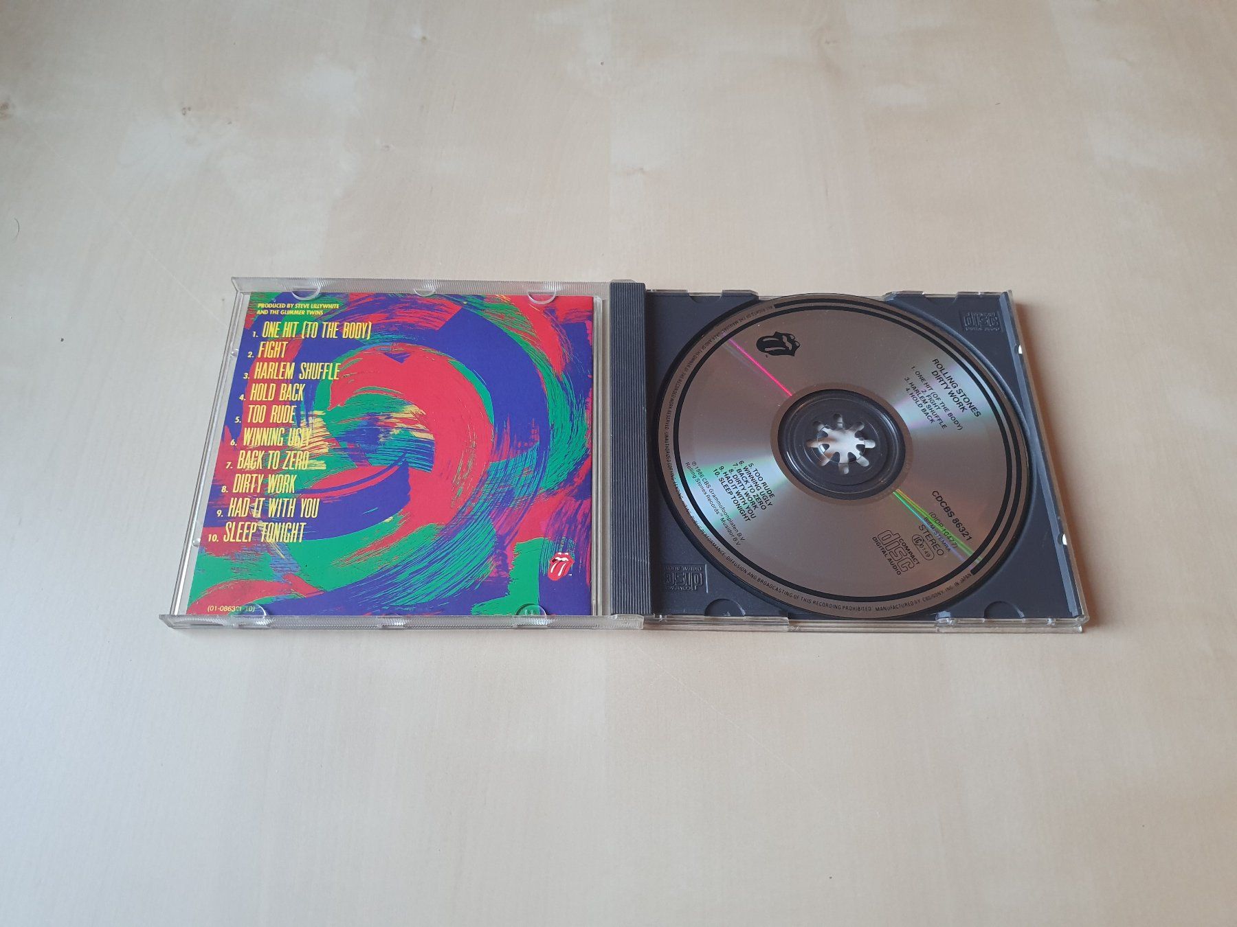 CDs: Rolling Stones Dirty Work – D'occasion à Stansstad par collectorsshop 2