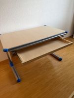 Kinderschreibtisch höhenverstellbar mit Schublade