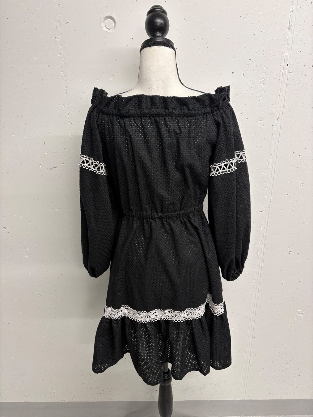 Vestiti: Holy Caftan Schwarzes Kleid aus Spitze Gr. M Boho – Nuovo (secondo la descrizione) da Regensdorf venduto da secondchancefashion 4