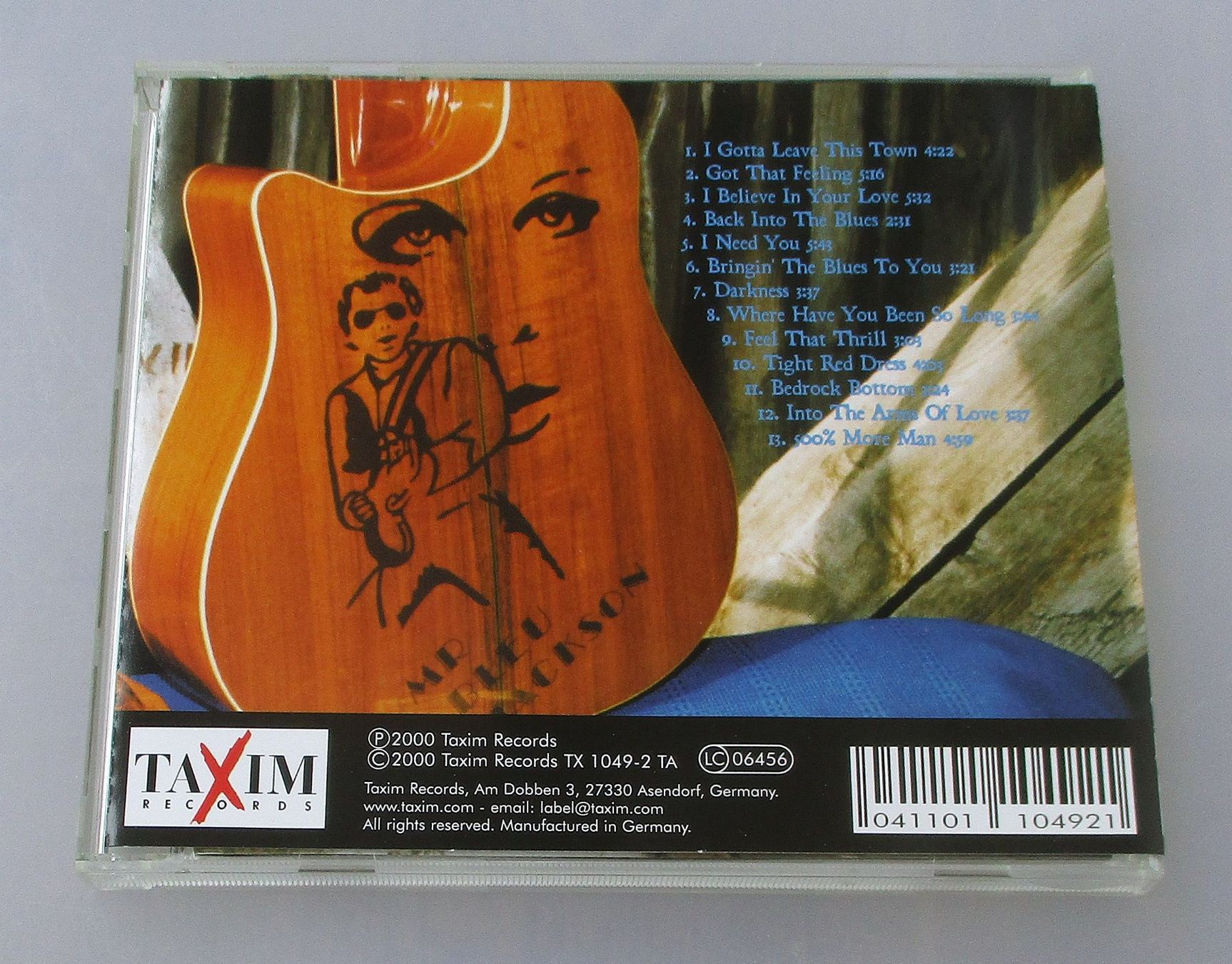 CD: BLEU JACKSON - Feel That Thrill Signiert – Usato da Wattwil venduto da Muriel11 1