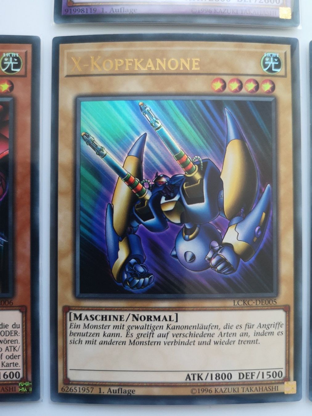 Yugioh Carte collezionabili: X-Kopfkanone UR Mint 1.Auflage – Nuovo e nell'imballaggio originale da Boswil venduto da ShoppingCenterCity 3