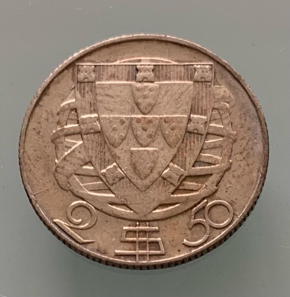 Tutti le monete: PORTUGAL 2,5 Escudos 1932 SILBER – Usato da Brügg BE venduto da mcakinho 1