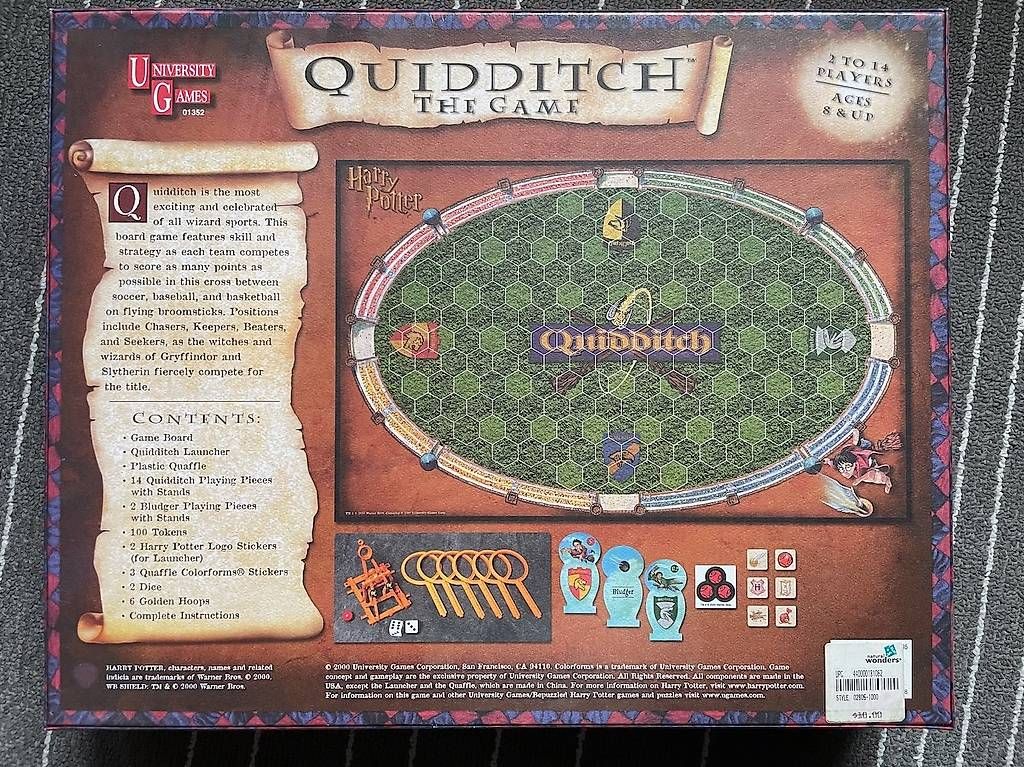 Spiele: Brettspiel Harry Potter Quiddich - the Game – Gebraucht aus Biel/Bienne von Hamamlezi 1