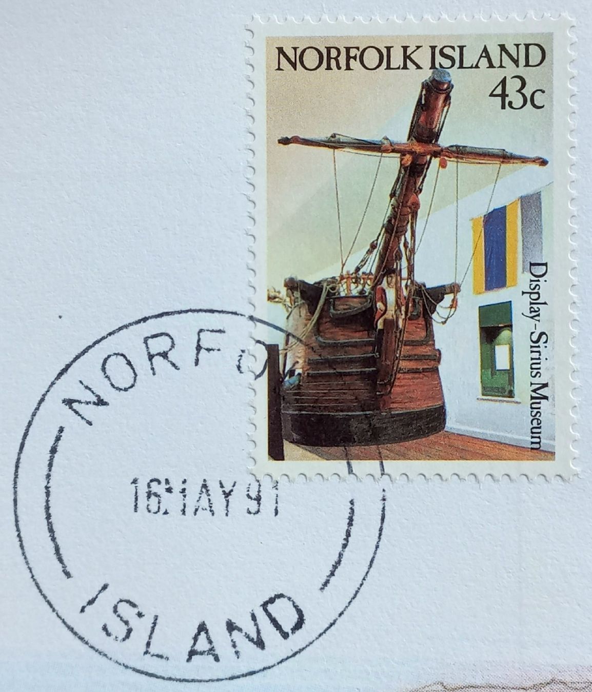 Tutti le monete: Münzbrief Norfolk Insel 1991 – Usato da Niederuzwil venduto da lubimaja 3