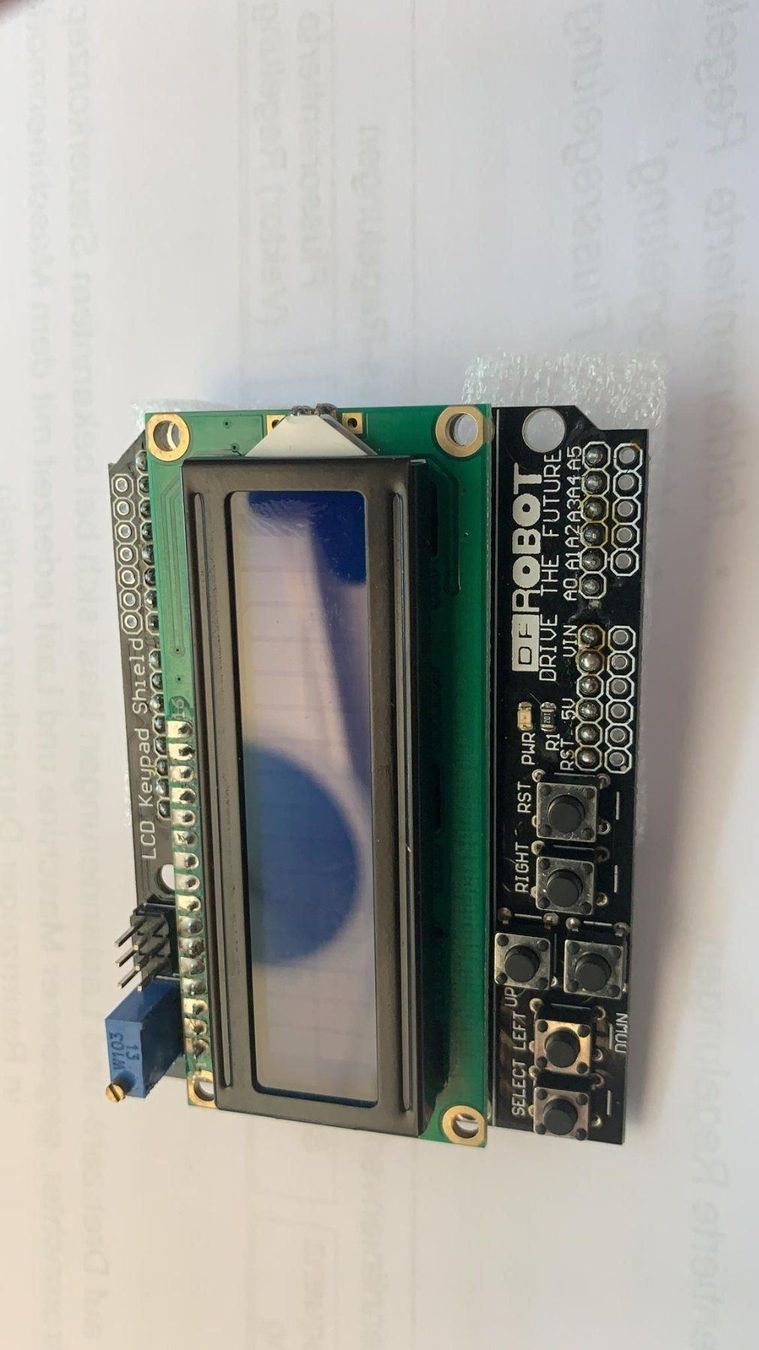 Componenti elettronici: LCD 1602 Keypad Shield Arduino – Nuovo e nell'imballaggio originale da Gebenstorf venduto da RetroFuture
