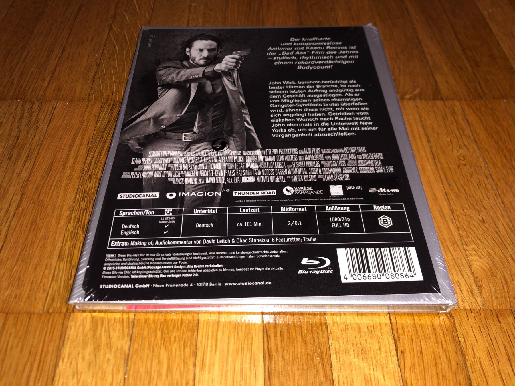 Tutti i DVDs: John Wick - MEDIABOOK - UNCUT – Nuovo e nell'imballaggio originale da Basel venduto da havsok 1