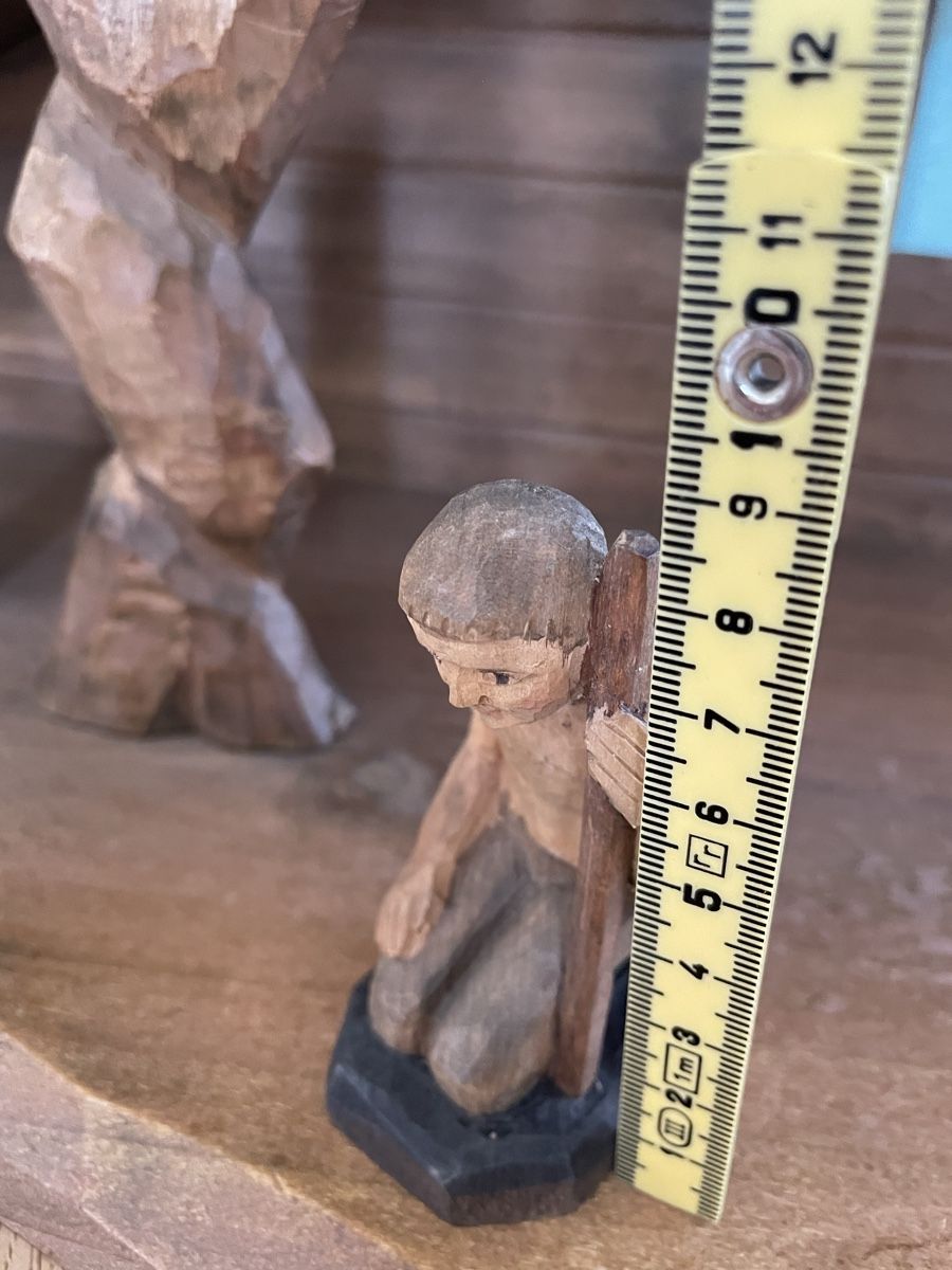 Statuette: Knabe mit Stab E.Thomann Brienz – Usato da Flawil venduto da Naphtali 5