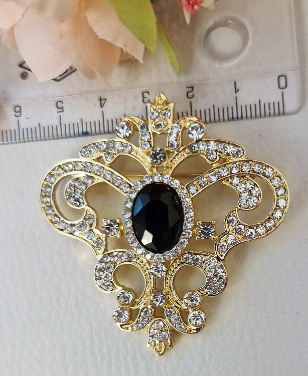 Broche vintage art deco marcassites, bijou élégant (D'occasion) à Le Châble VS pour CHF 140
