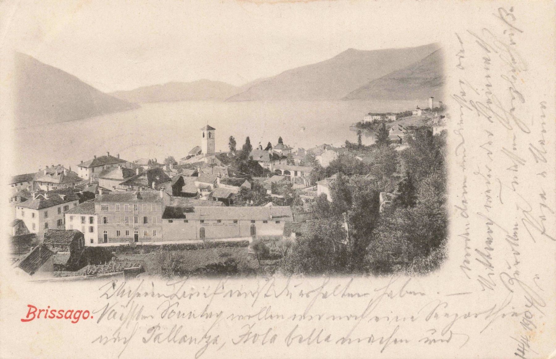 Ansichtskarten: brissago – Gebraucht aus Biasca von Blenio71