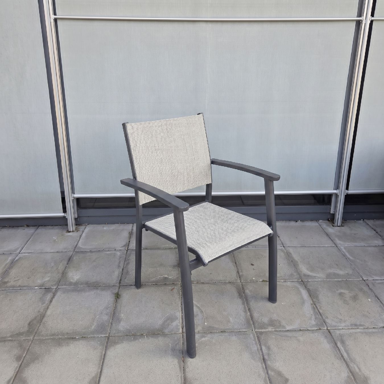Set di tavolo e panche: Garten-Sitzgruppe mit 4 Stühlen, anthrazit – Usato da Altdorf UR venduto da mic_5vck 1