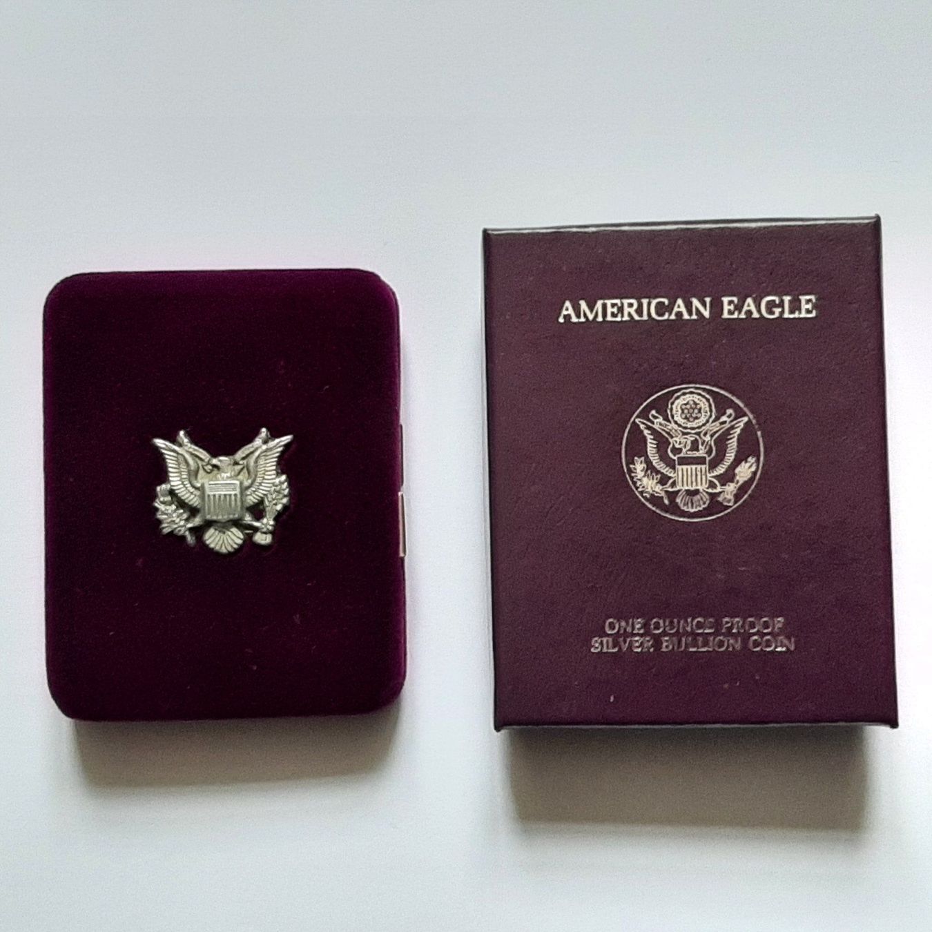 Toutes les monnaies: 1 Ounce American Eagle Proof in Original Box – Neuf avec emballage d'origine à Carouge GE par cecob0909 3
