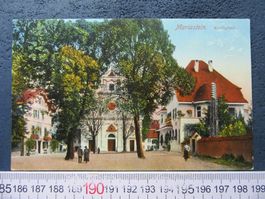 MARIASTEIN 1924 SO AK KIRCHPLATZ BASILIKA HOTEL BELEBT