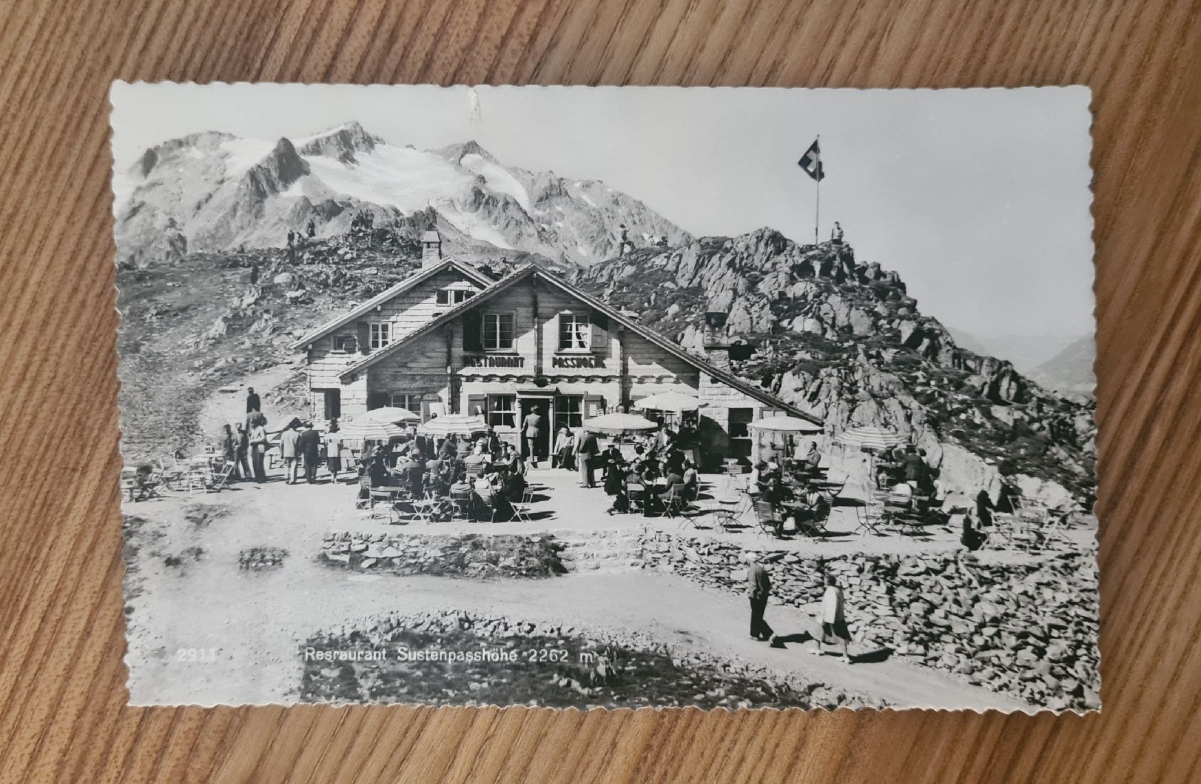 Cartoline postali: Restaurant Sustenpasshöhe 1953 – Usato da Ebikon venduto da Donar50