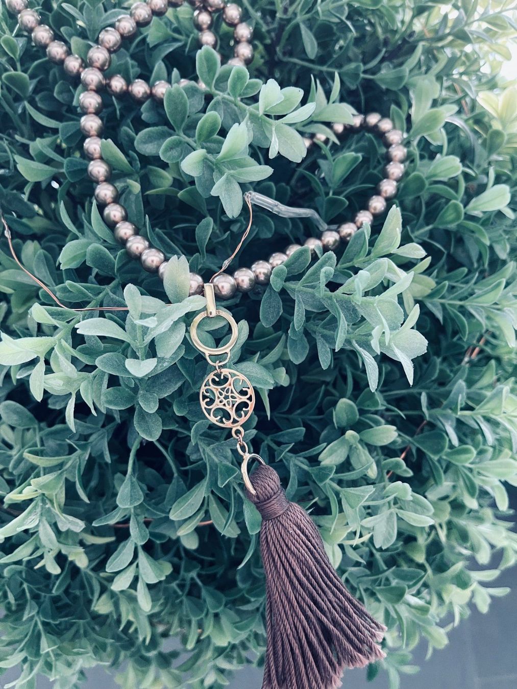 Catenine: Kette mit Swarovski Perlen – Usato da Winkel venduto da Glamour4You 1