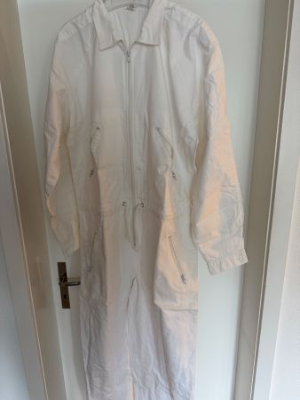 Arbeitsoverall weiss - 100 % Baumwolle - Grösse M