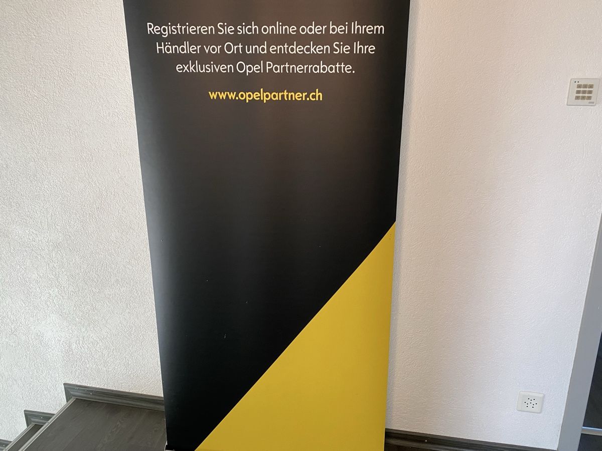 Ladenausstattungen & Messebau: Roll Up Banner von Opel Partnerprogramm – Defekt aus Hägglingen von Karin0802 2