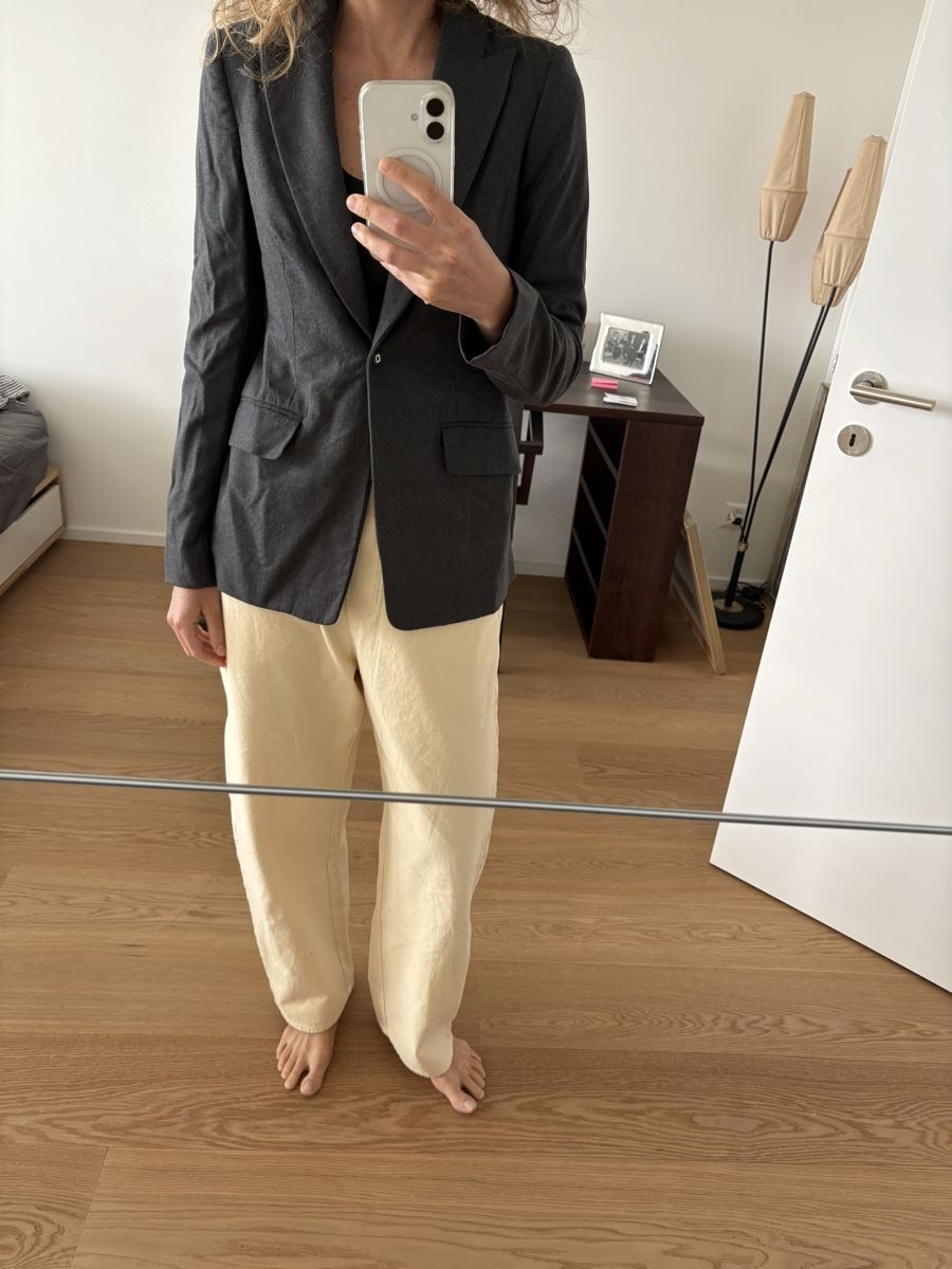 The Row Vestes: The Row blazer in grey wool  – D'occasion à St. Gallen par ott_f827 4