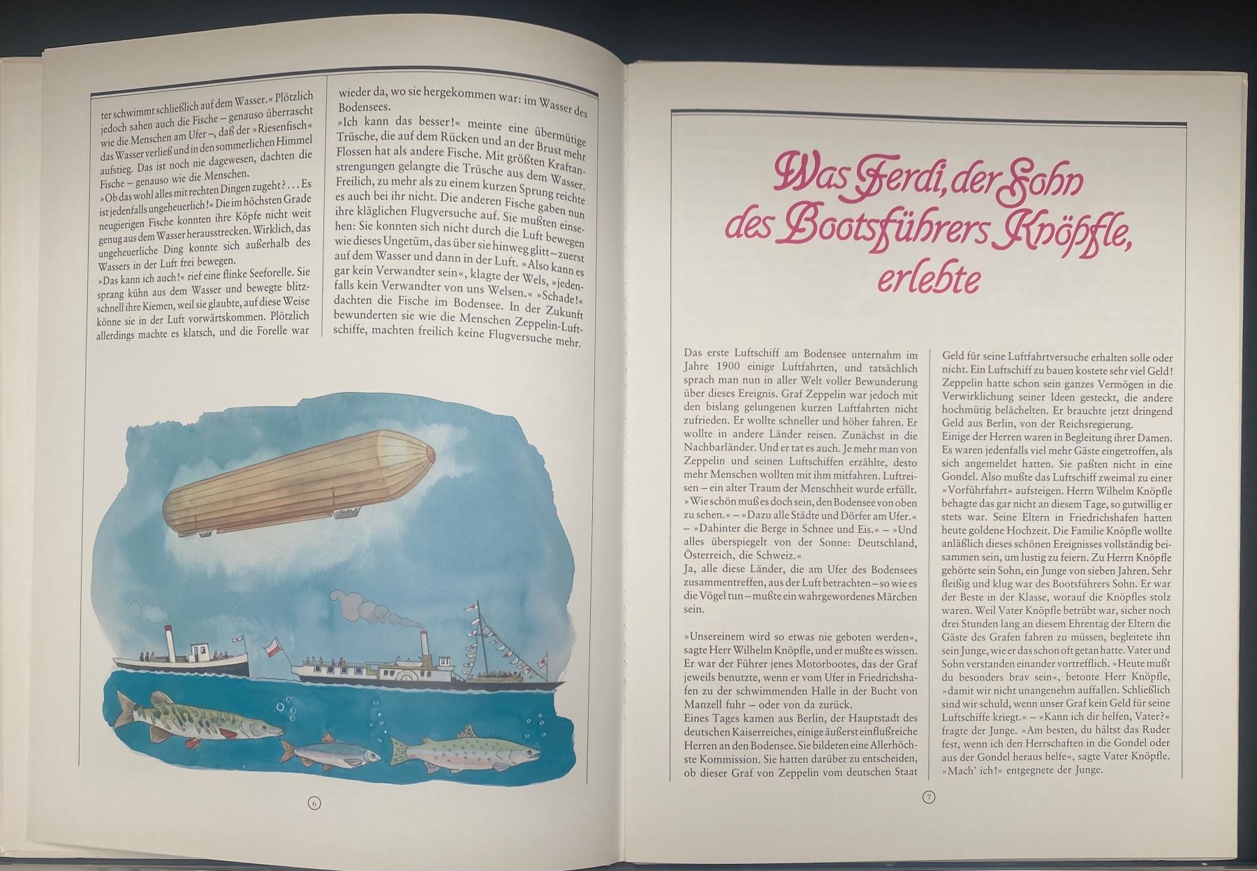 Bücher: Zipp-Zapp-Zeppelin: Kinderbuch vom Bodensee – Gebraucht aus Uster von Koralle6 3