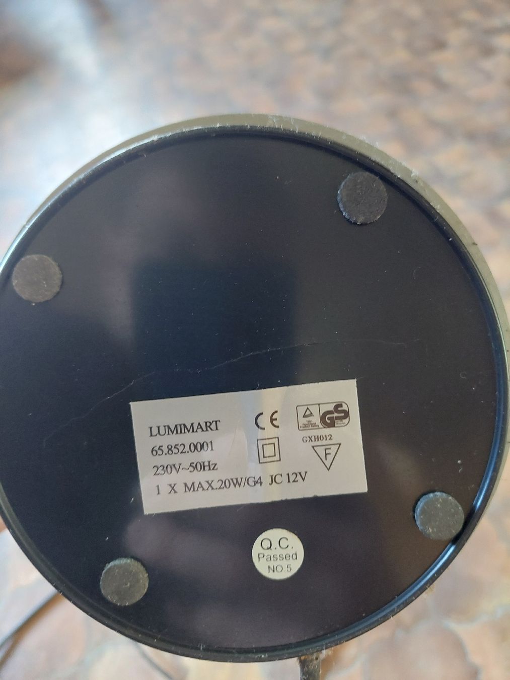 Lampade: Nachttischlampe grau verstellbar – Usato da Brunnadern venduto da Oheshh 3