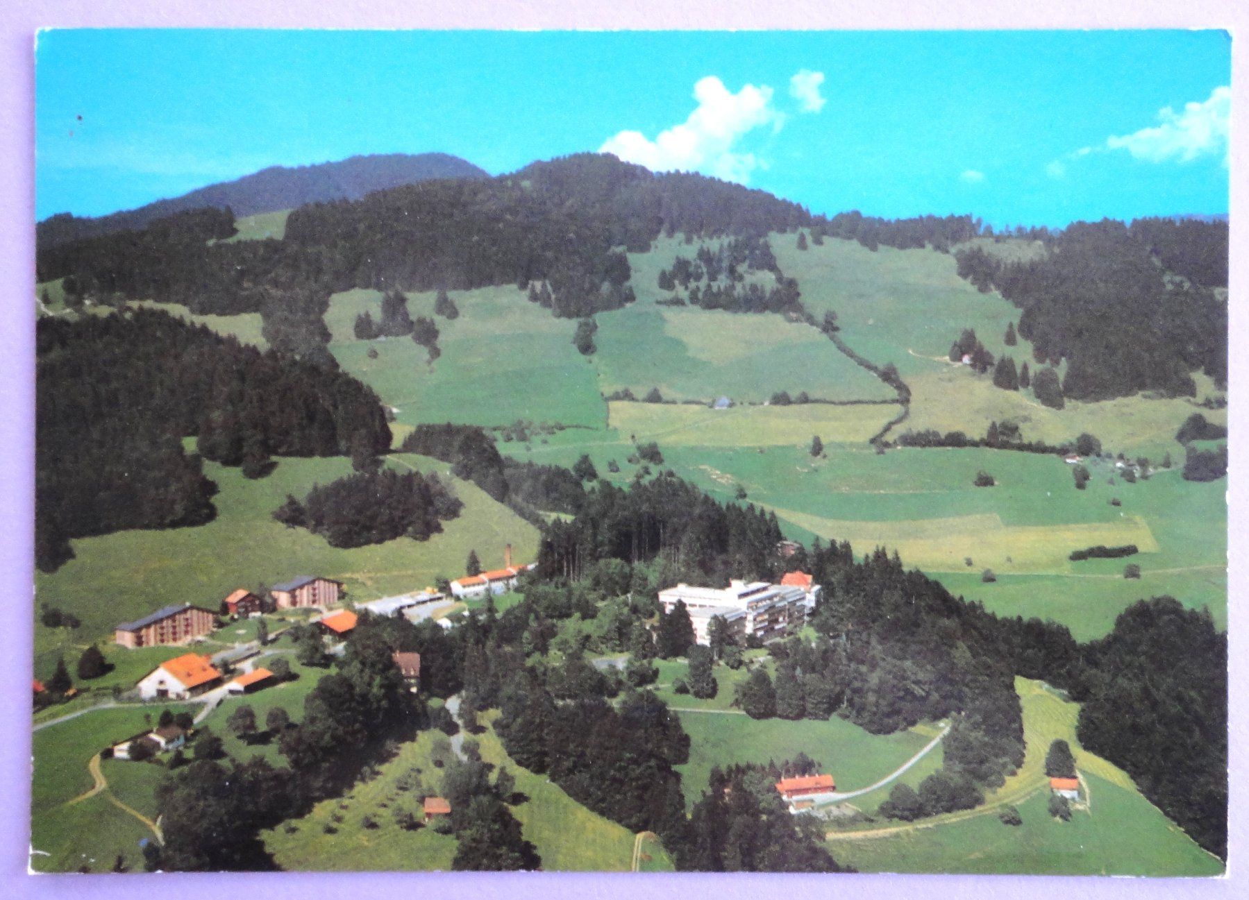 Cartoline postali: Zürcher Höhenklinik, Wald – Usato da Fétigny venduto da Billy2miny