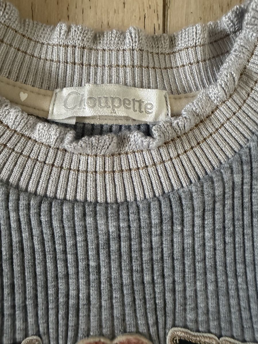 Camicette, T-shirt & Top: Choupette Sweater grey size 110 – Nuovo (secondo la descrizione) da Dully venduto da rev_l7jp 3