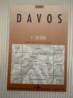 Landeskarte der Schweiz 1:25000 – DAVOS – 1999