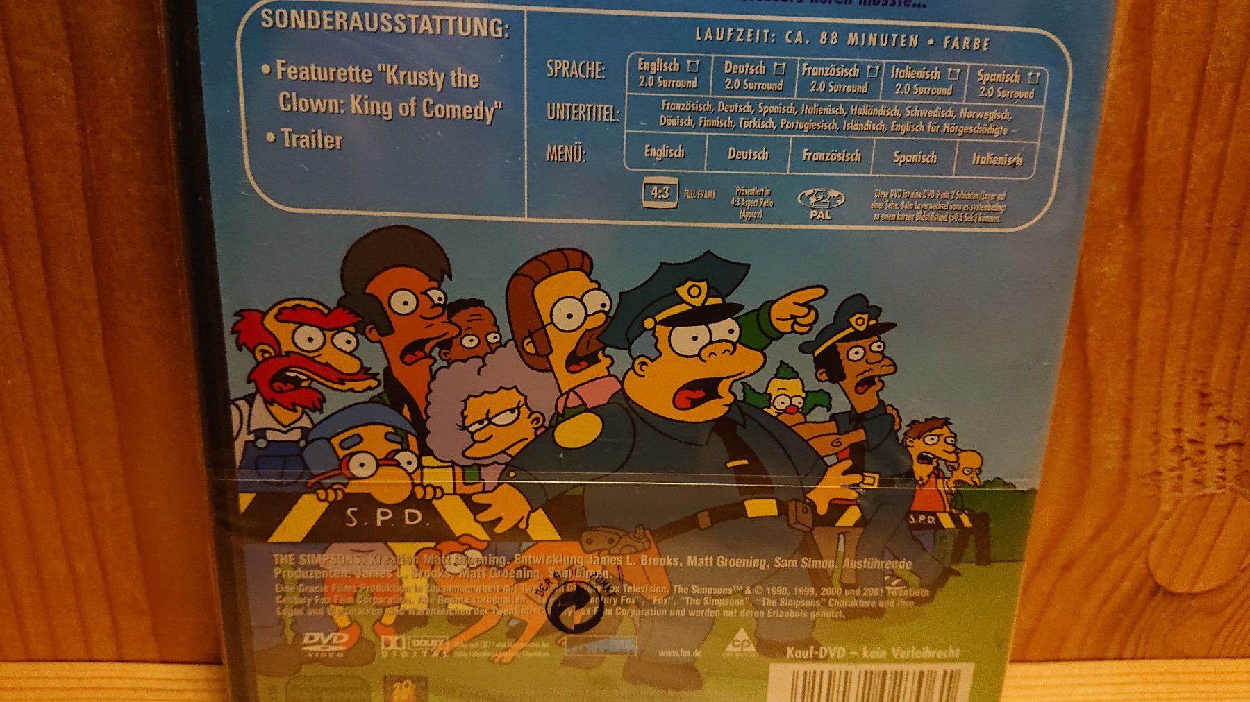 Tutti i DVDs: DIE SIMPSONS Völlig Abgedreht DVD – Nuovo e nell'imballaggio originale da Wilderswil venduto da Exebub 3