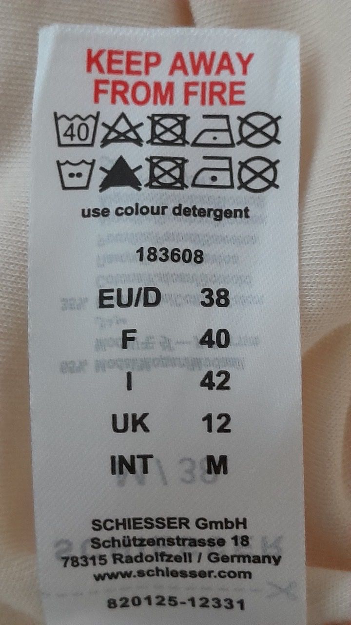 Schiesser Negligees & Pyjamas: Camicia da notte Schiesser 38 - colore "pearl" – Gebraucht aus Lugano von Fran015 4