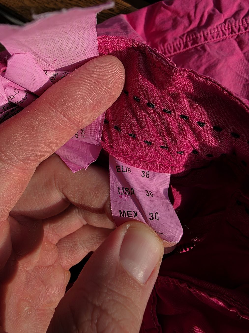 Zara Hosen: Sommerhose Erdbeerfarben – Gebraucht aus Zürich von ceviname 2