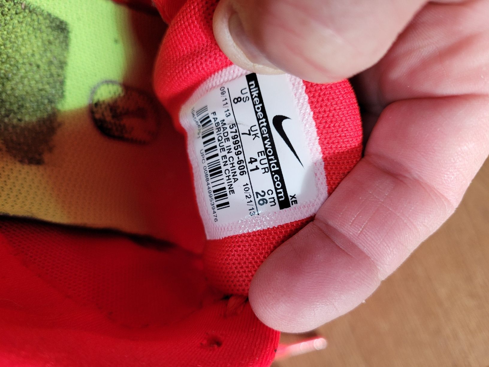 Nike Scarpe per ragazzi: Nike Hallen Turnschuh Gr. 41 – Usato da Steffisburg venduto da Gismo49 3