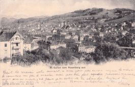 St. Gallen // 1905 vom Rosenberg aus // Sommer