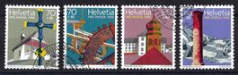 Pro Patria Satz 1996 Katalog-Nr. B251-B254 mit ET-Stempel