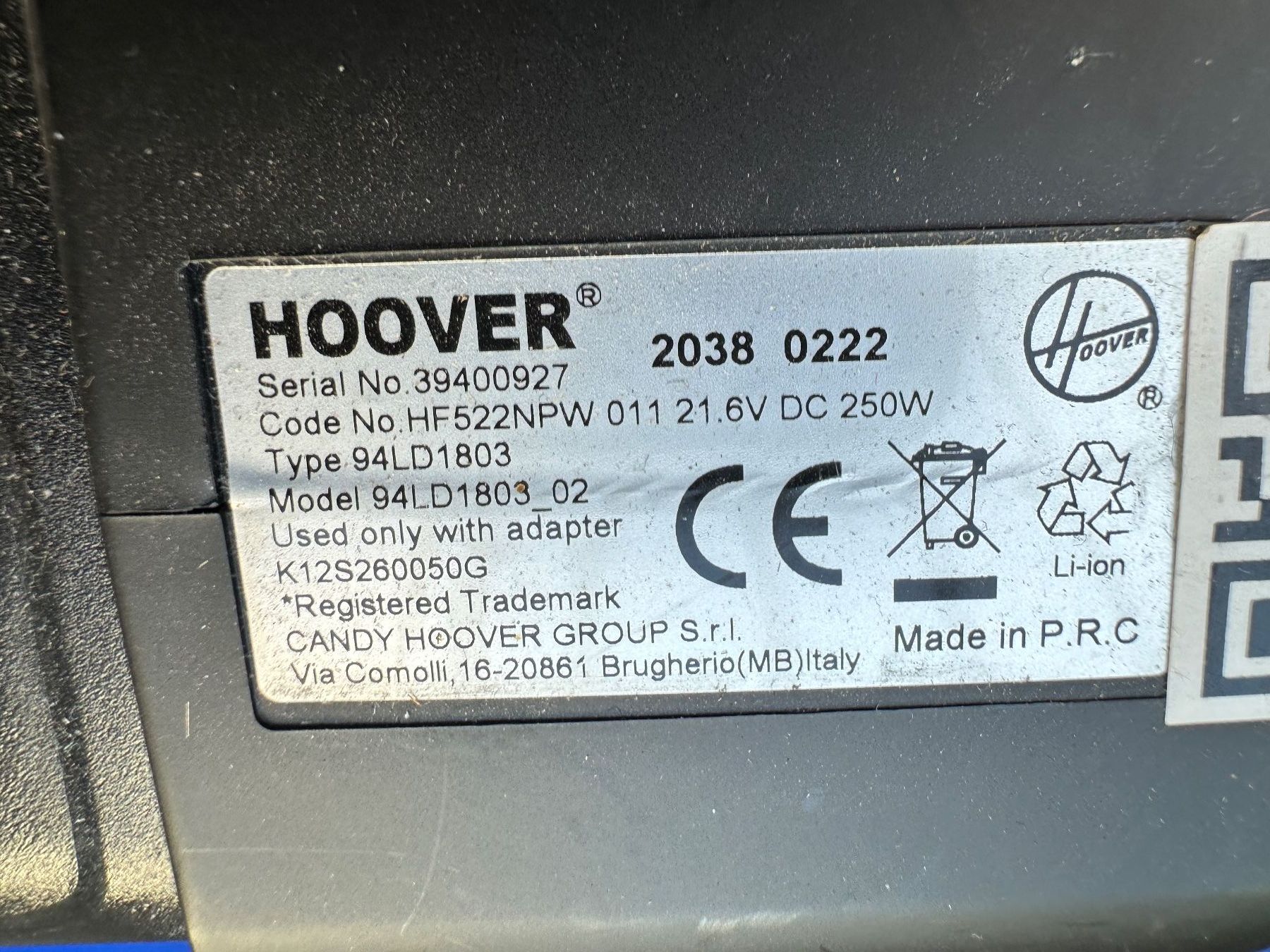 Hoover Aspirapolveri & Accessori: Hoover H-FREE 500 Staubsauger – Usato da Zürich venduto da atlantis77 4