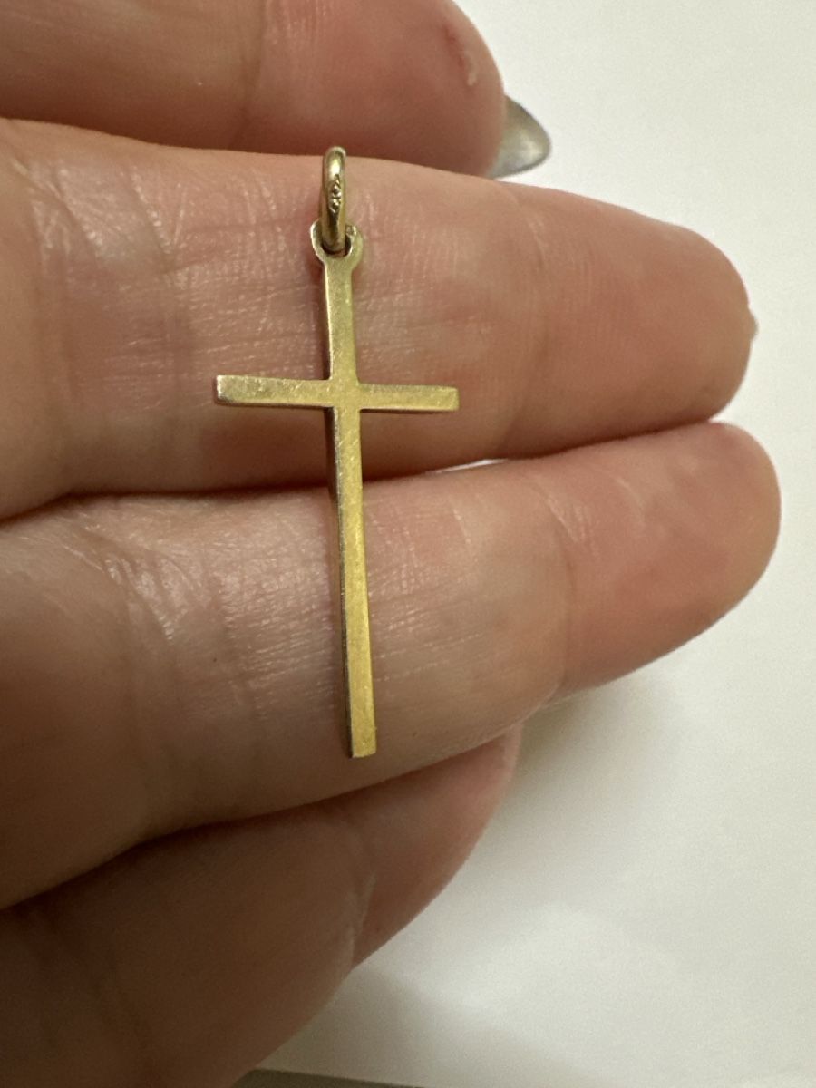 Ciondoli: Croix en or 14 carats – Usato da Montreux venduto da Pipo7878 2