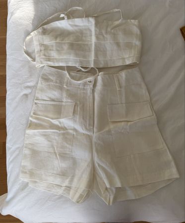 100% Linen Set dür den Sommer - Grösse S