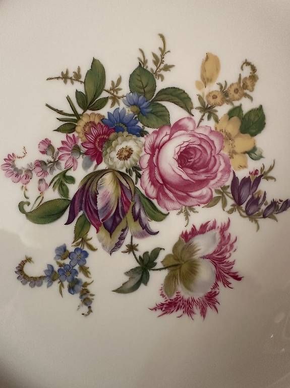 Teller: Rosenthal Teller 31cm Classic Rose mit Glasständer – Gebraucht aus Erlenbach ZH von isa_l627 2