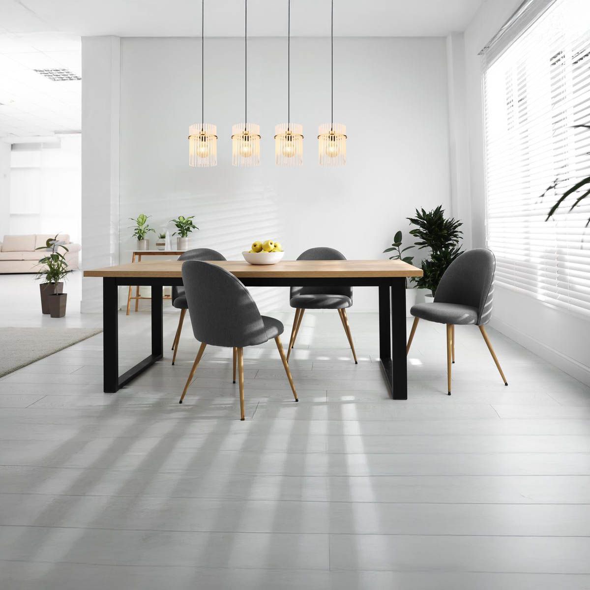 Lampadari & plafoniere: Pendelleuchte, Gold, 110 cm x 20 cm – Nuovo (secondo la descrizione) da Kreuzlingen venduto da Smart-Light 2