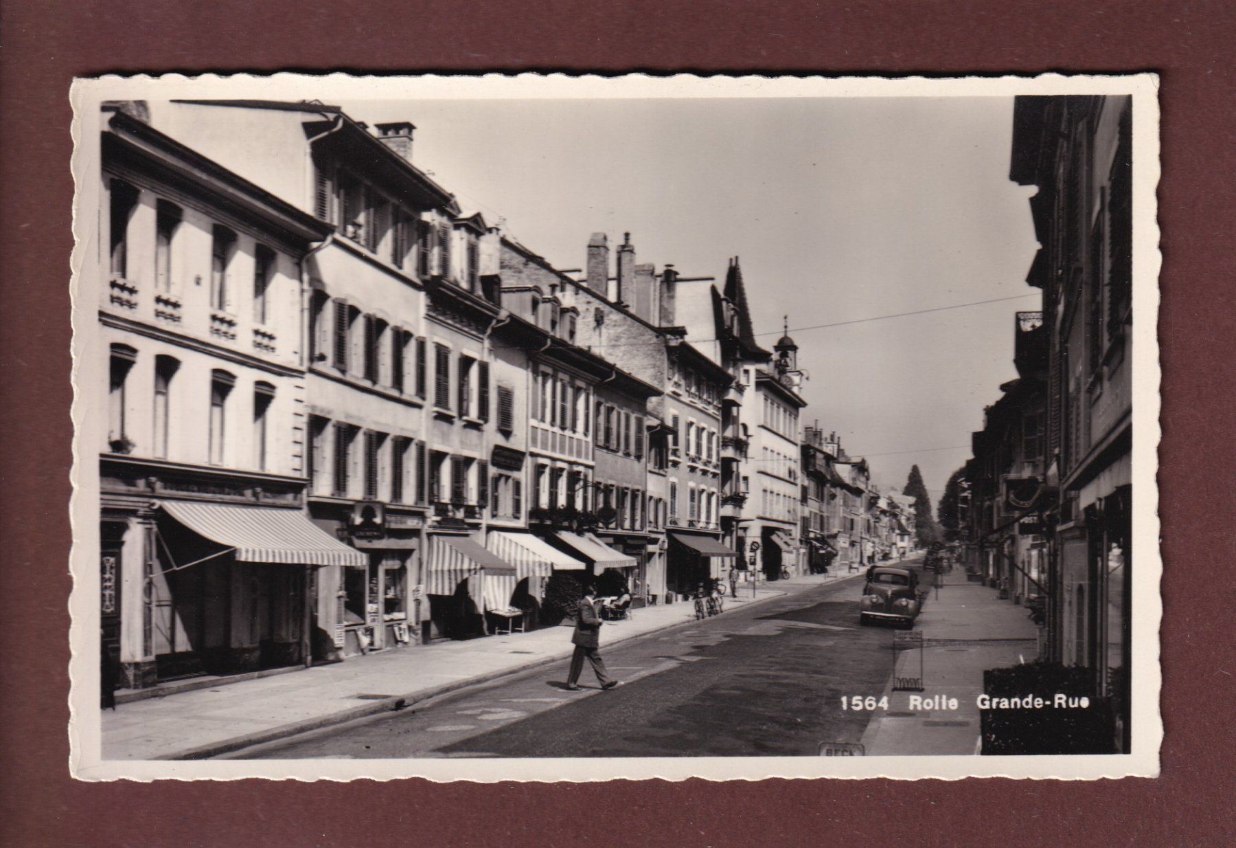 Cartoline postali: ROLLE - Grande Rue – Usato da Pully venduto da nicecards