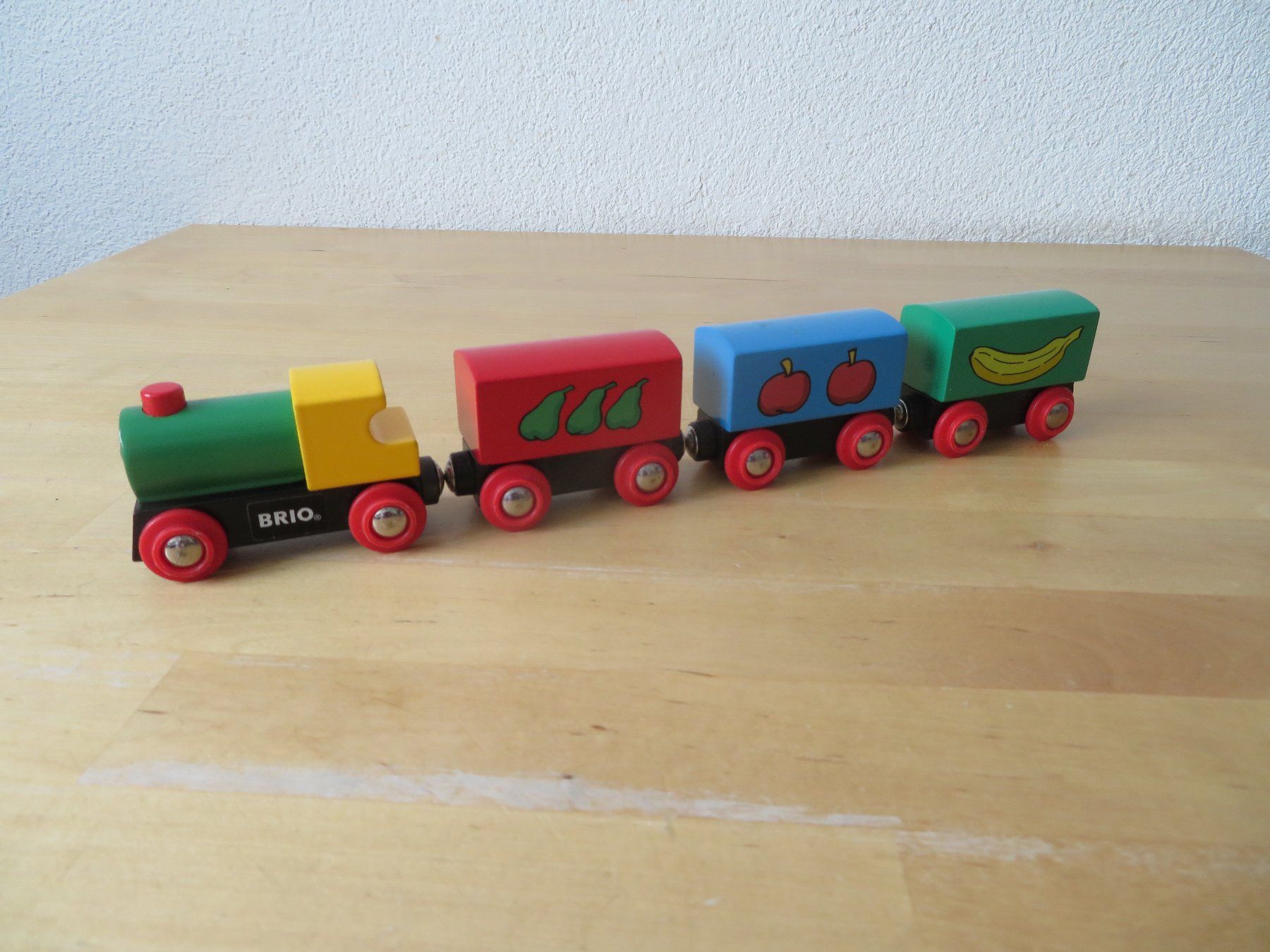 Brio Giocattoli: Original BRIO BAHN "Lok mit Fruchtwaggons" – Usato da Zürich venduto da piroma 4