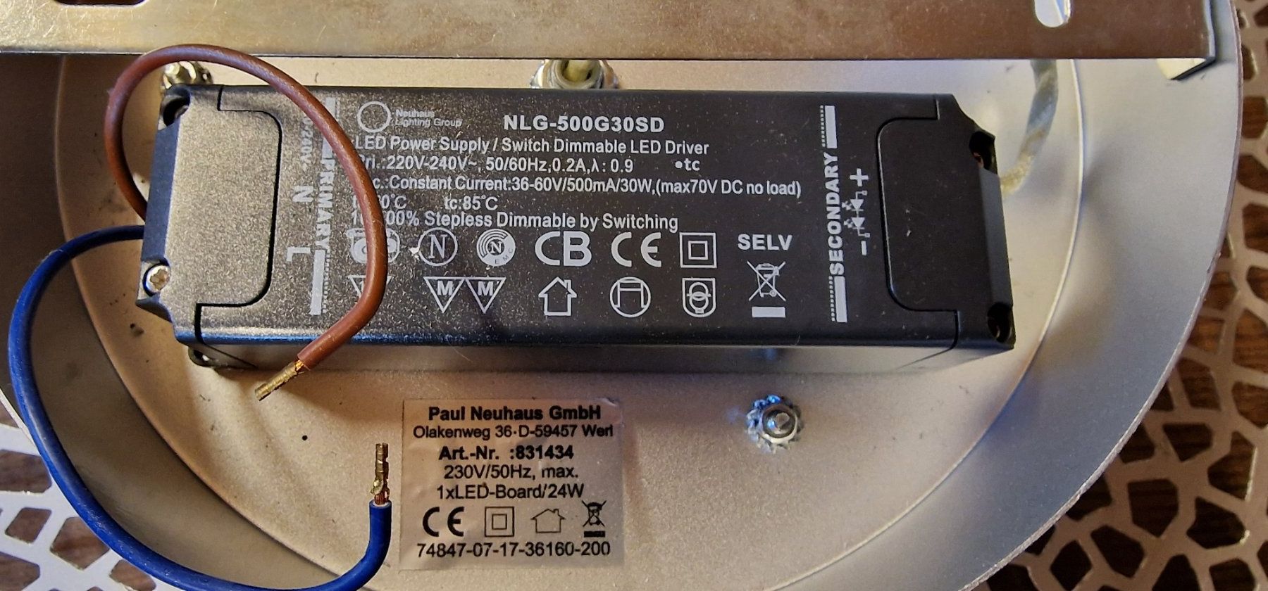 Kronleuchter & Deckenlampen: Paul Neuhaus LED Deckenleuchte – Gebraucht aus Schiers von rom_ch7g 4