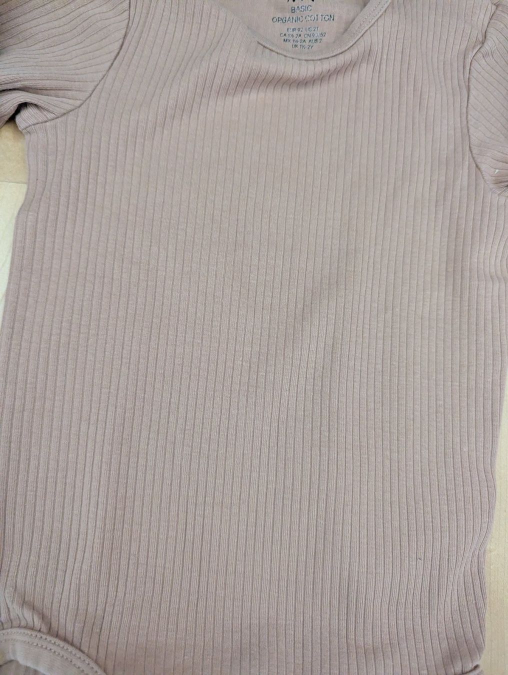 H&M Biancheria intima: H&M Langarm-Body Gr. 86 (92) - Altrosa Feinripp Basic – Usato da Uster venduto da petches 2