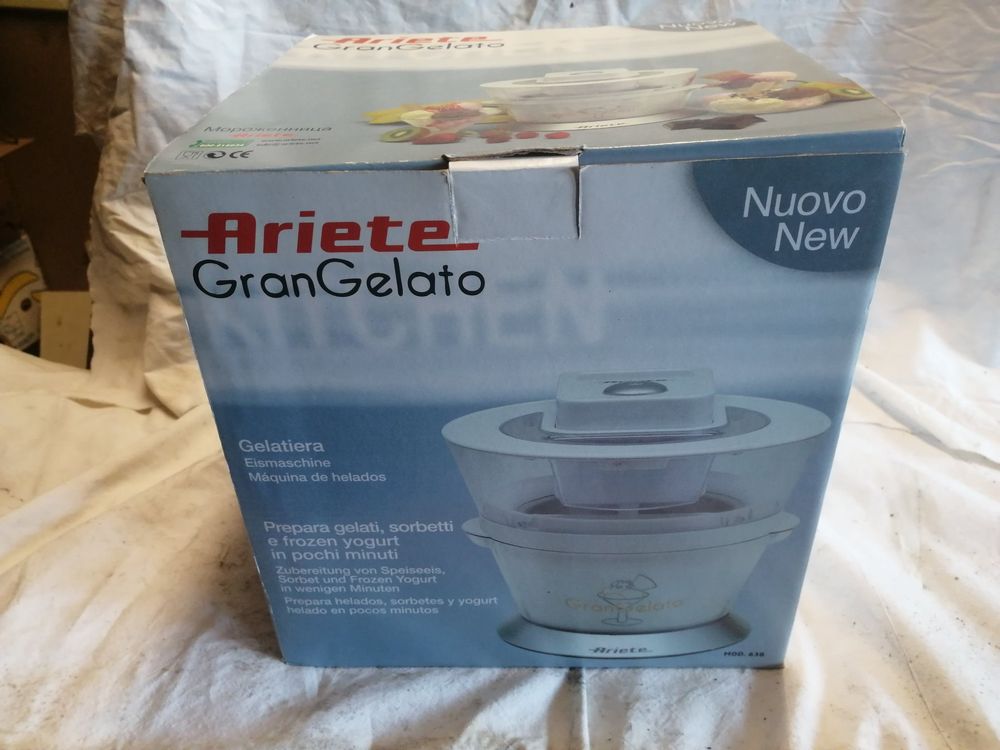 Ariete Eismaschine Ersatzteile - Schaufel & Stift Für Twin Ice Cream Maker