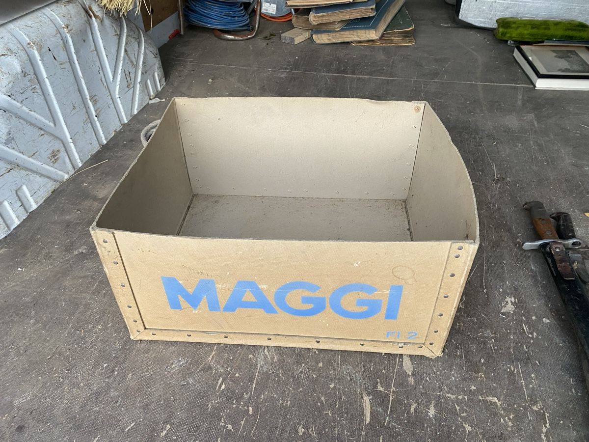 Casse di trasporto: Alte Maggi Schachtel – Usato da Mosnang venduto da Goldwasser 2