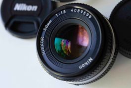 Nikon Nikkor 50mm f1.8 AIS Pancake