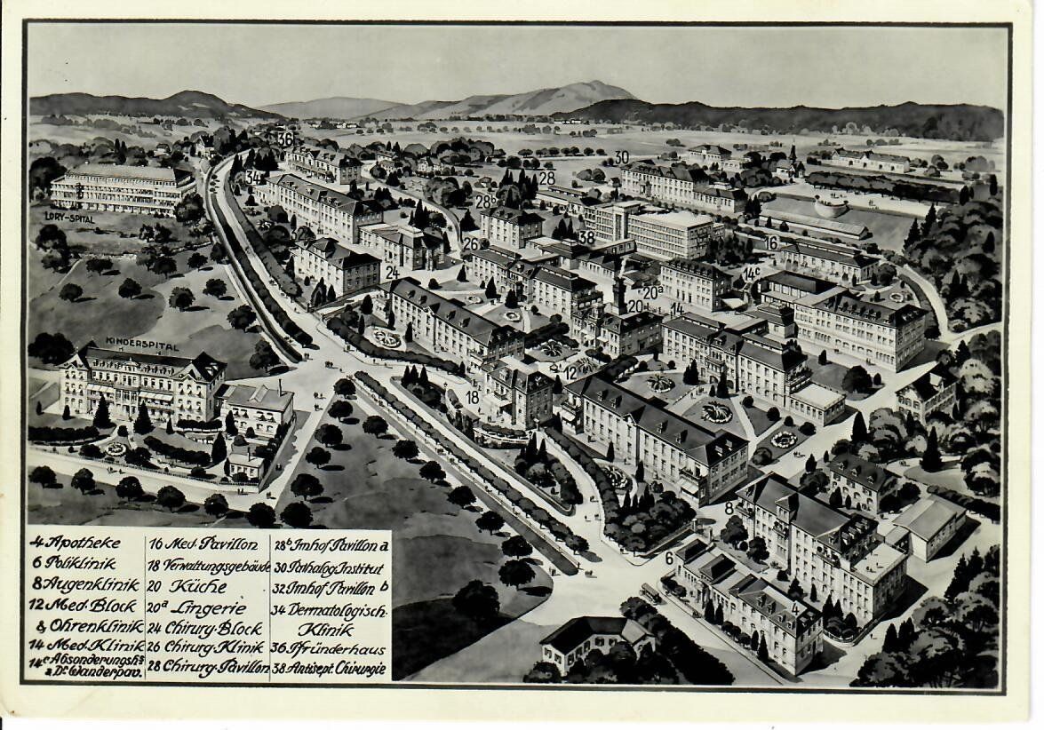 Cartoline postali: Insel Spital Bern – Usato da Hochdorf venduto da Ziegel-16