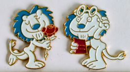 2 Pin Züri-Löwen